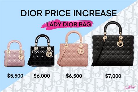 dior lady price.